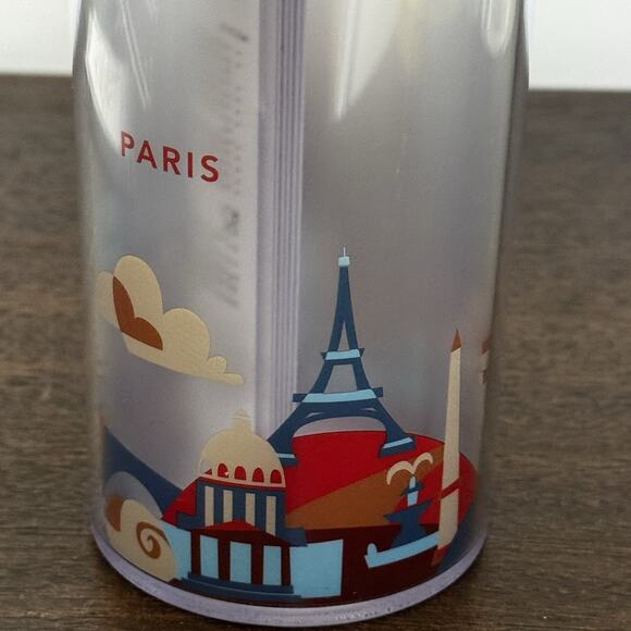 NEW Starbucks Paris France "You are Here" YAH Plastic Tumbler 16 oz 2022 NWT - Picture 5 of 15